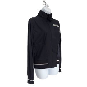 Peloton x Shape Protech Athletic Jacket Size Small Black Logo.